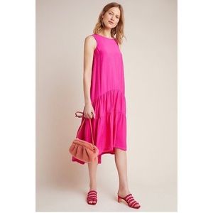 Anthropologie Maeve Marlene tiered Dress